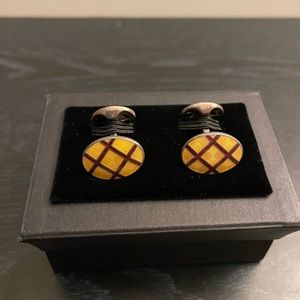 Deakin and Francis sterling silver cuff links
